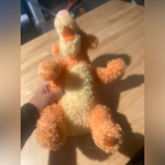 Disney store exclusive Tigger. Excellent condition. Fuzzy & very soft - Picture 2 of 6